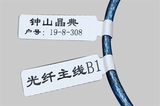 线缆不干胶标签