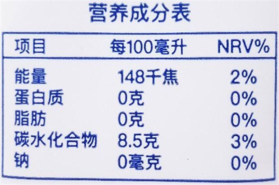食品不干胶标签
