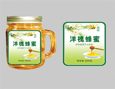 食品瓶贴标签