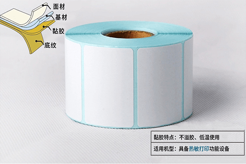 三防热敏纸不干胶