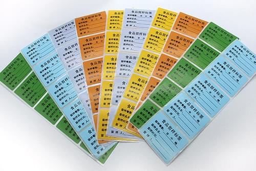 食品不干胶标签