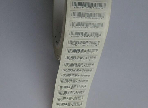 可移胶耐高温标签