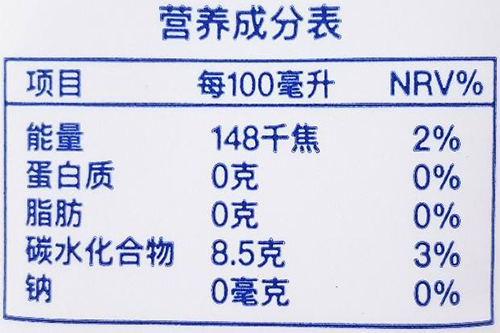 食品不干胶标签