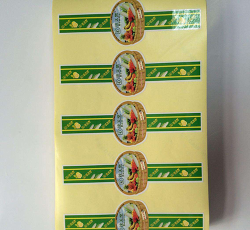 食品不干胶标签